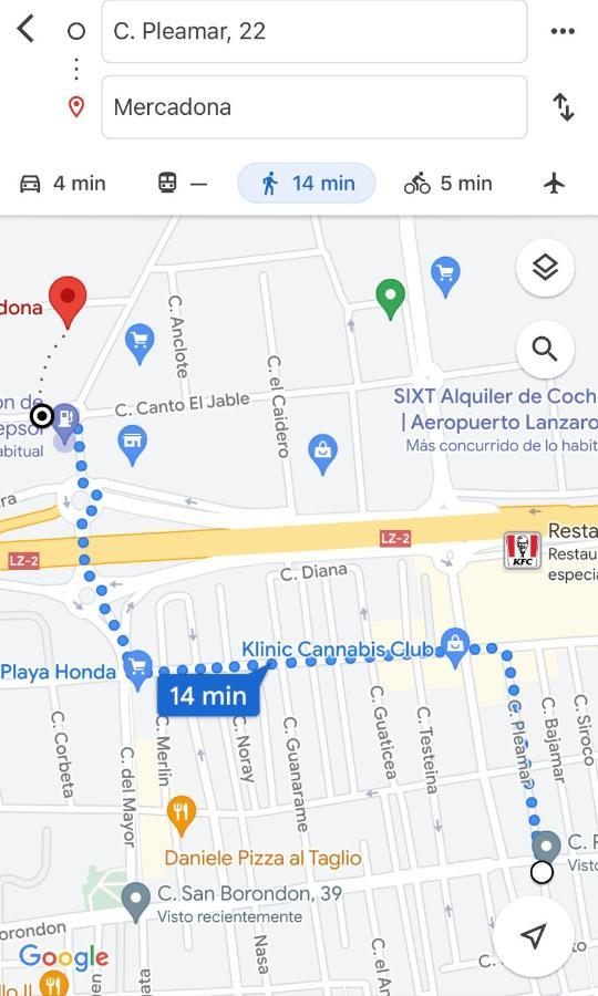 Casa Yurena Playa Honda  Ngoại thất bức ảnh